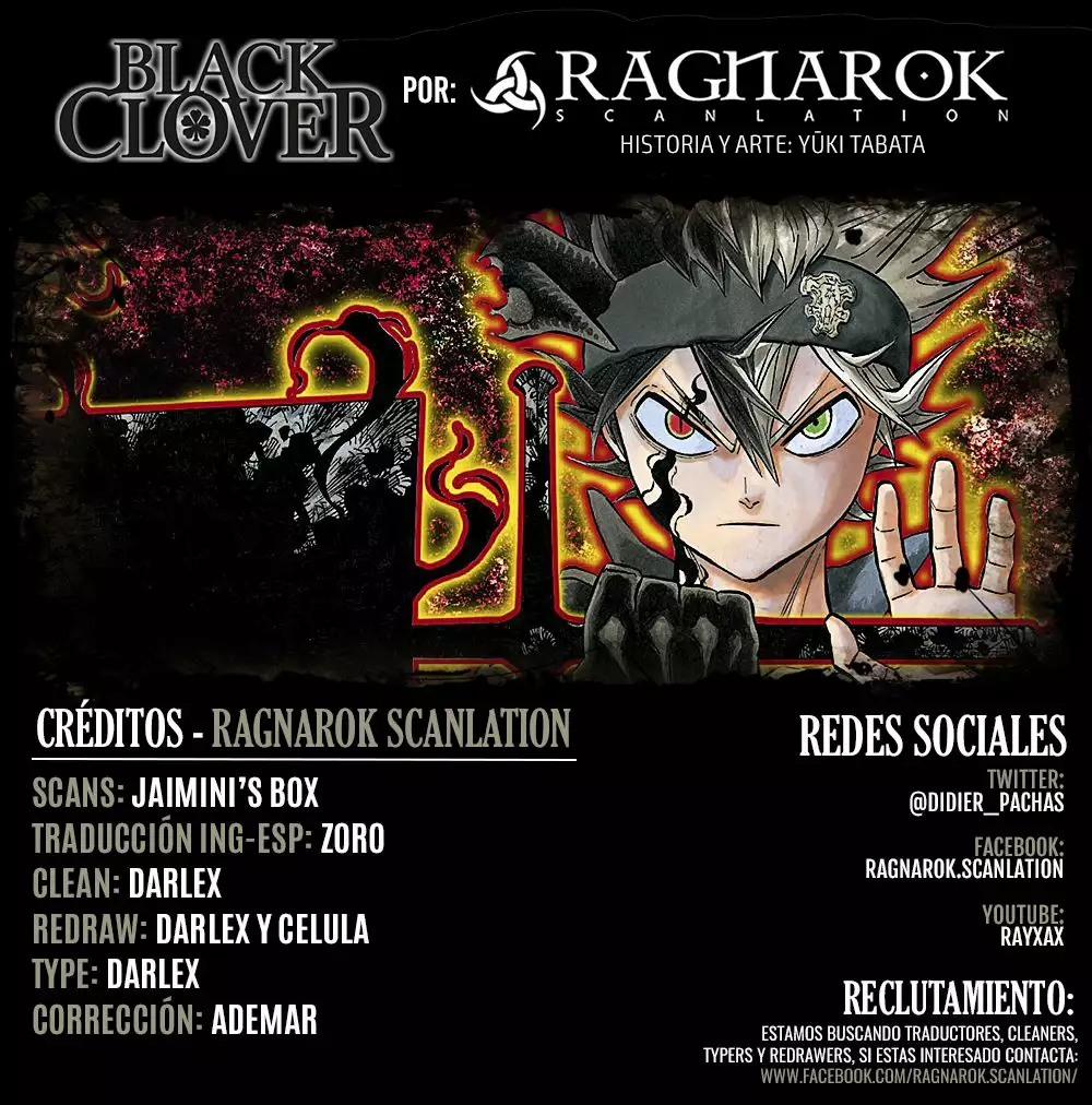 Black Clover Capítulo 144 - Page 1