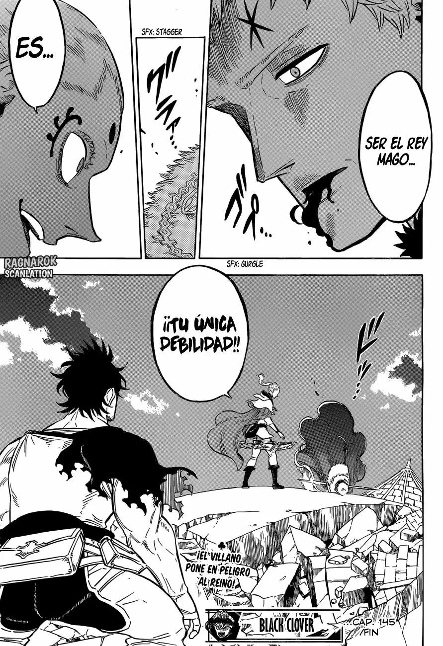 Black Clover Capítulo 145 - Page 16