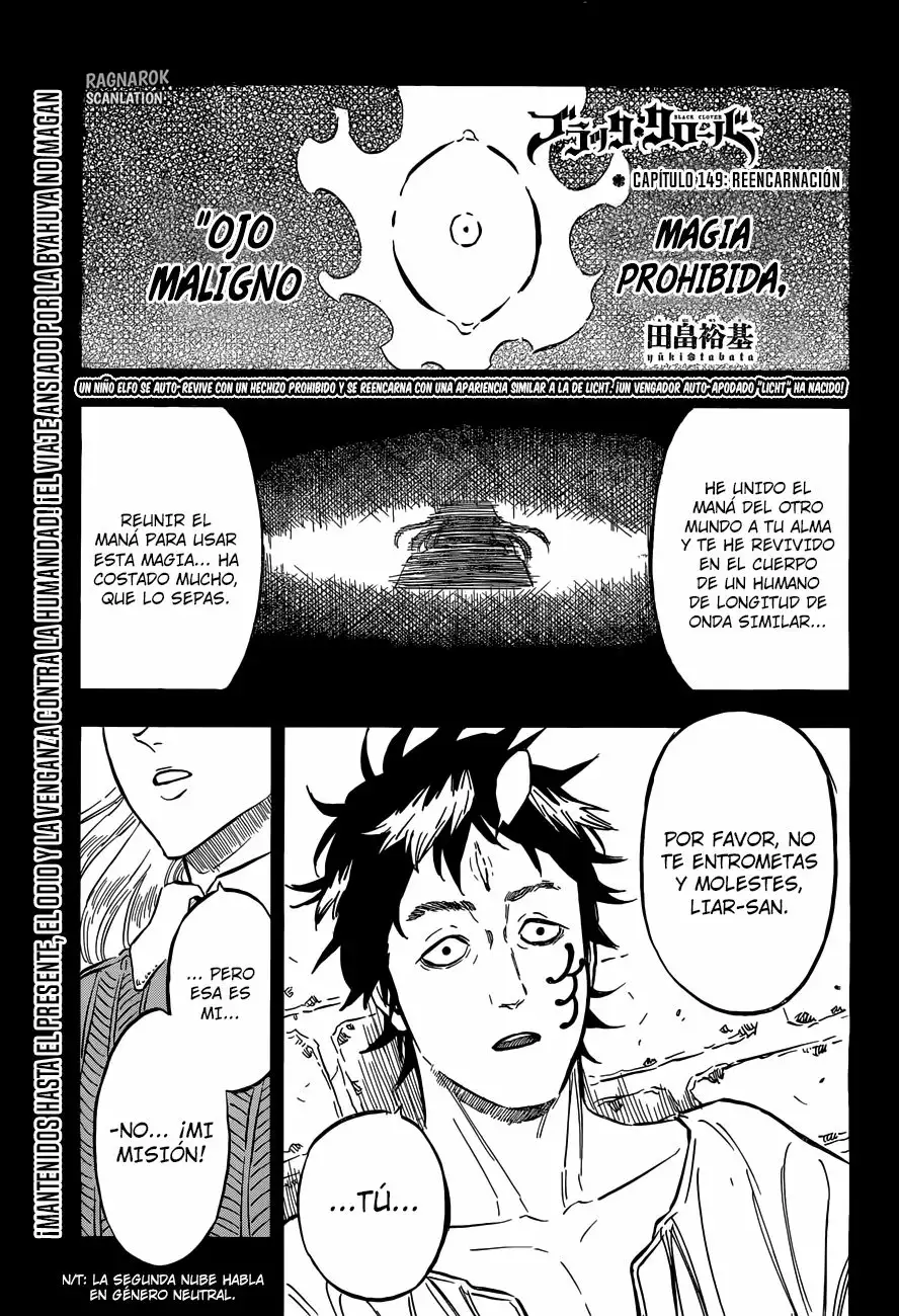 Black Clover Capítulo 149 - Page 2