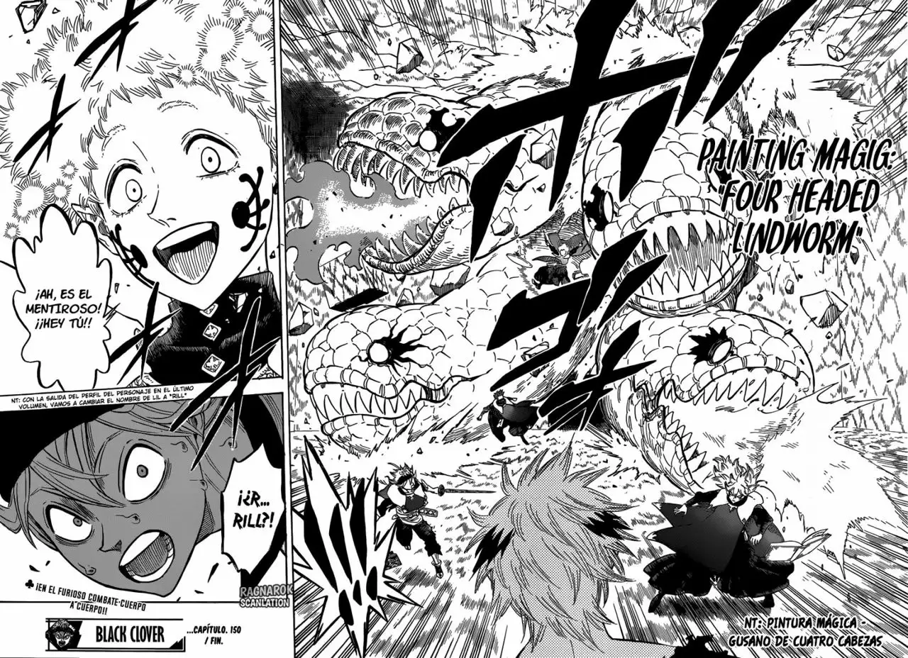 Black Clover Capítulo 150 - Page 15