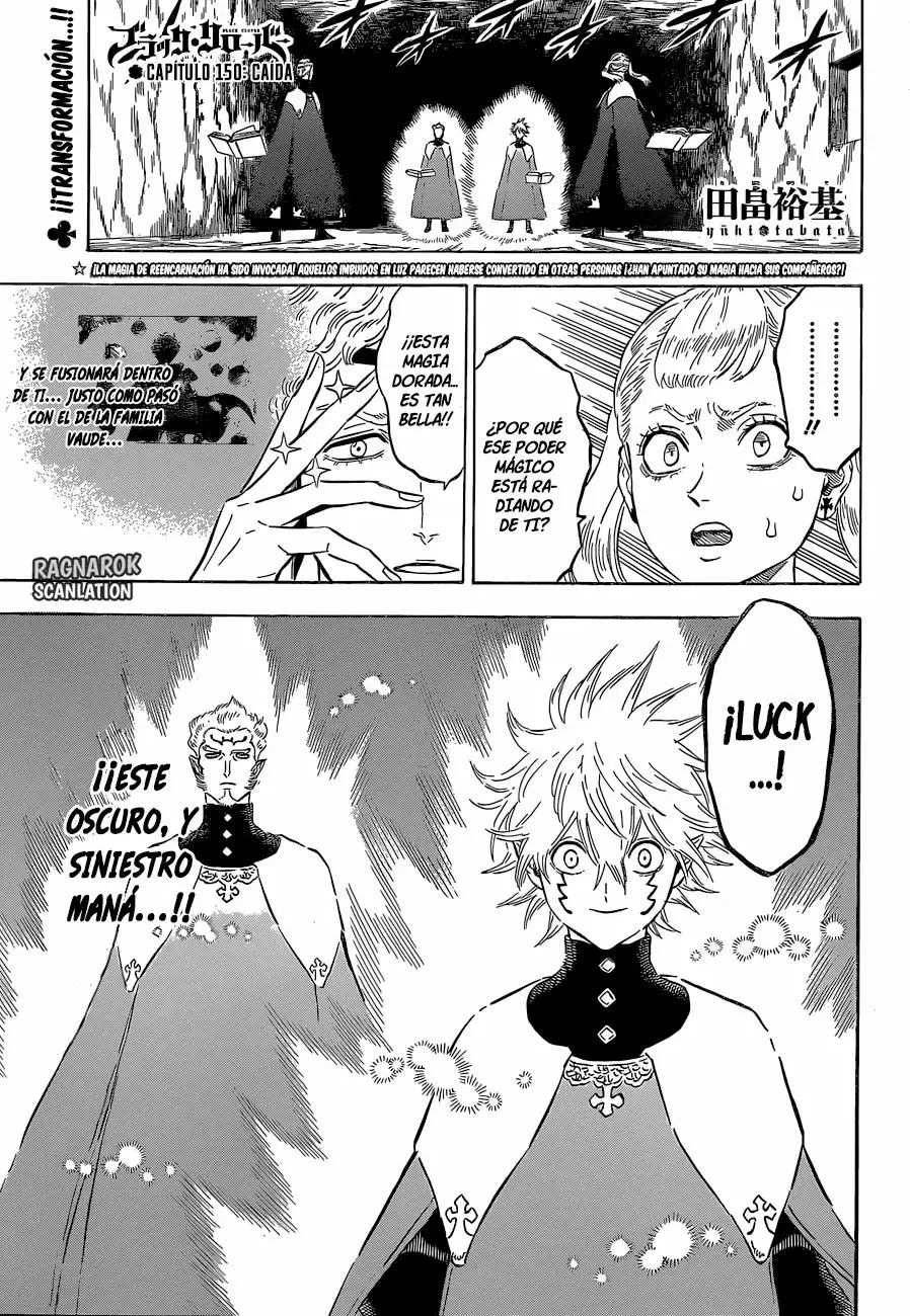 Black Clover Capítulo 150 - Page 2
