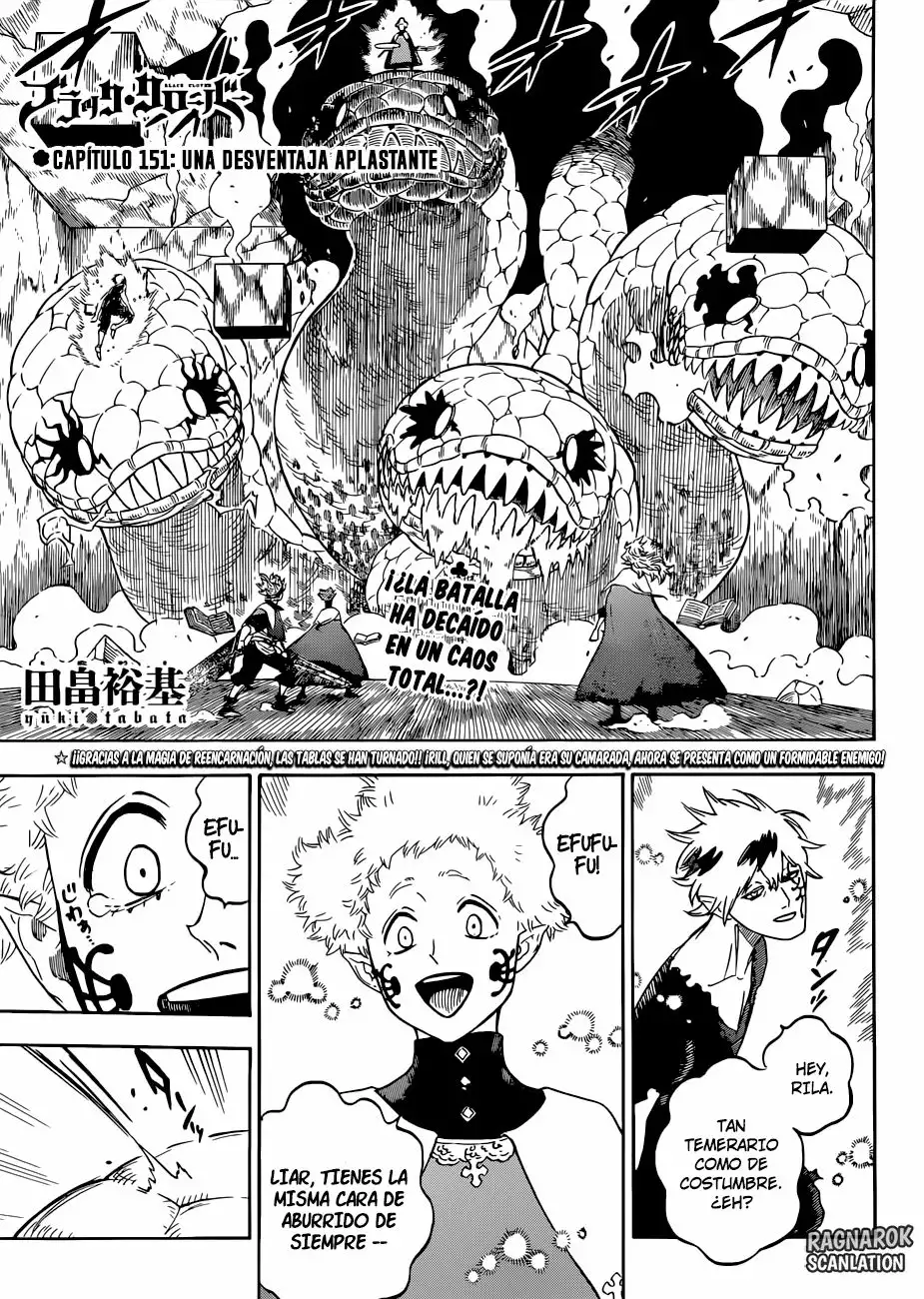 Black Clover Capítulo 151 - Page 2