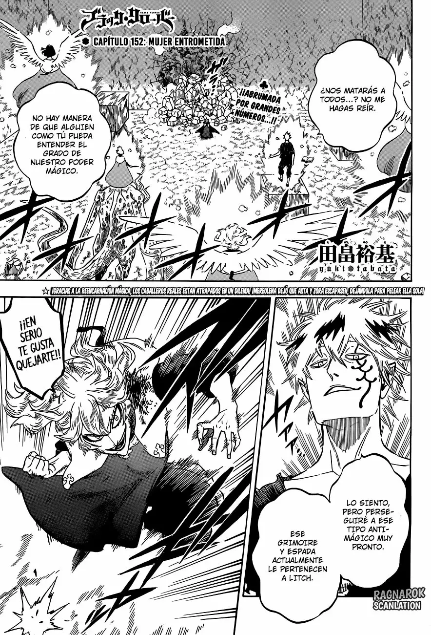 Black Clover Capítulo 152 - Page 2