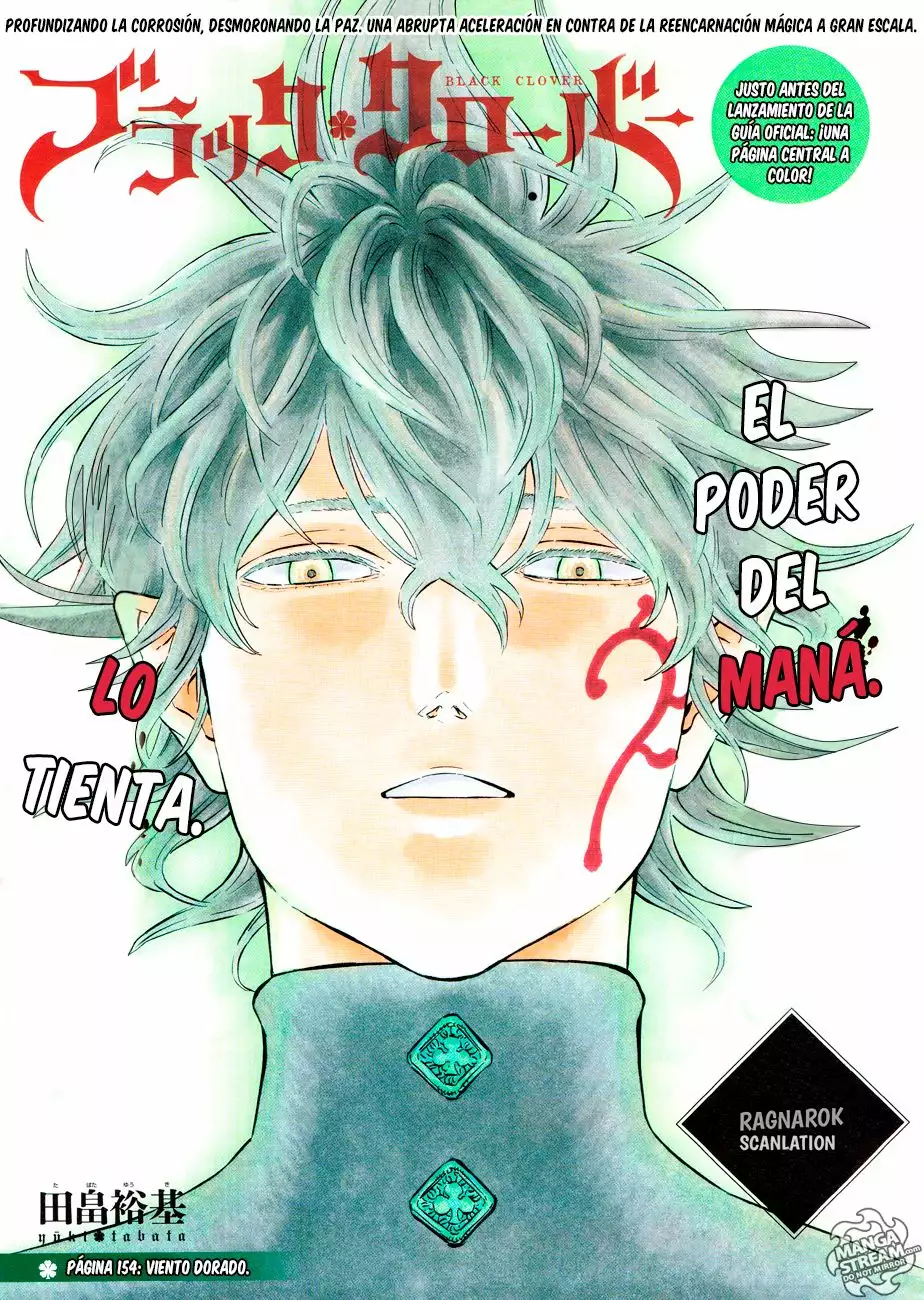Black Clover Capítulo 154 - Page 1