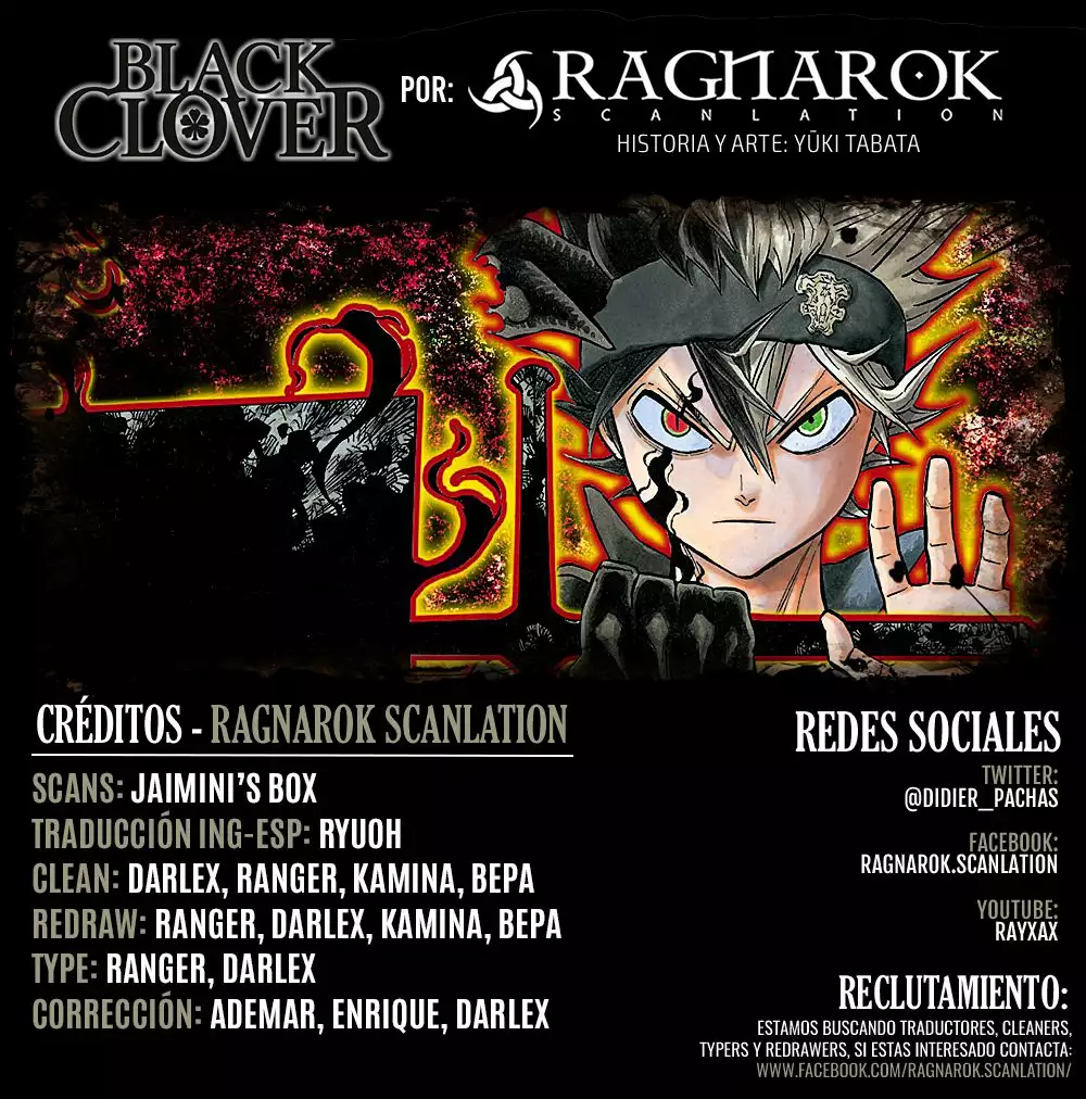 Black Clover Capítulo 156 - Page 1