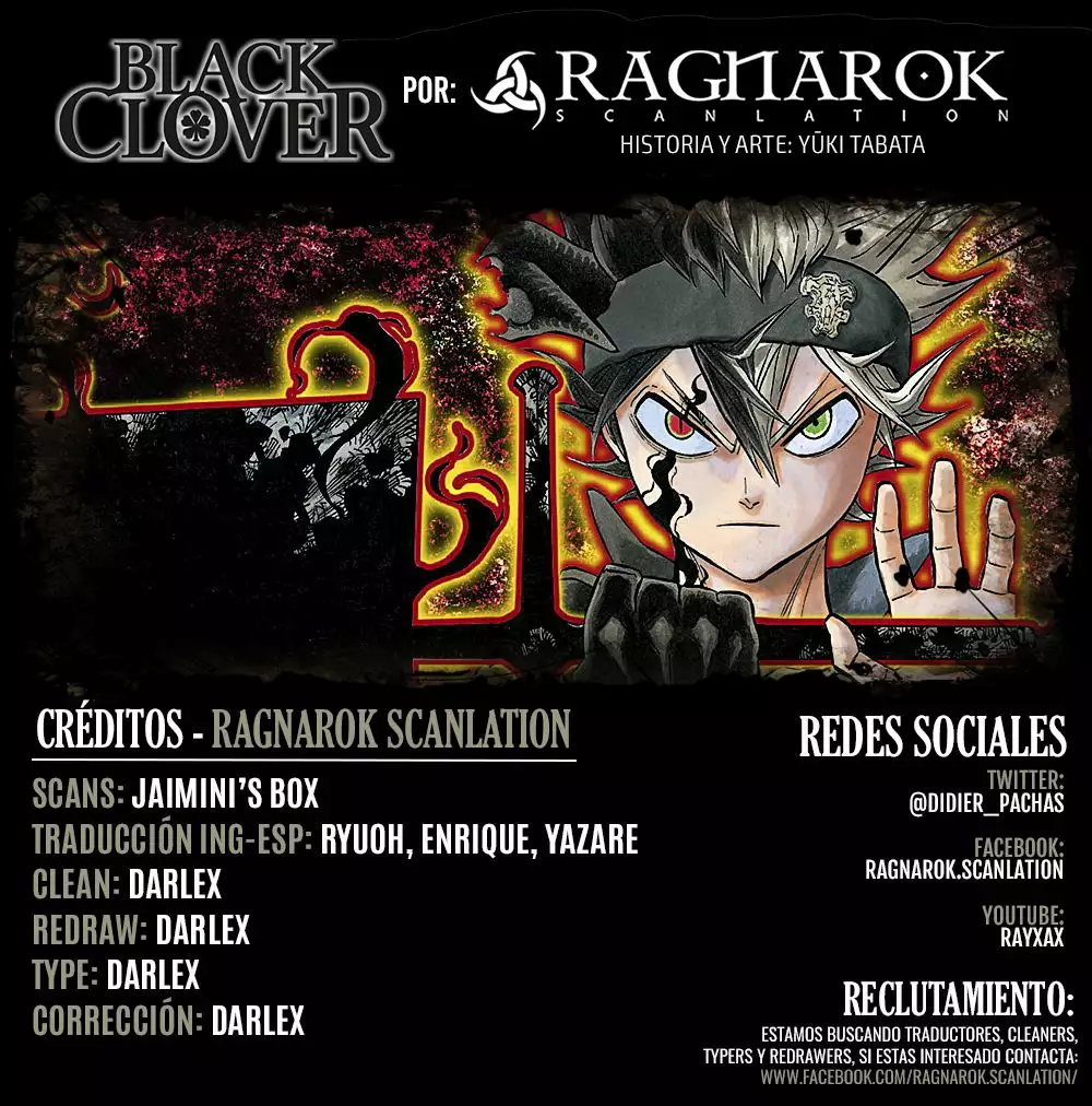 Black Clover Capítulo 157 - Page 1