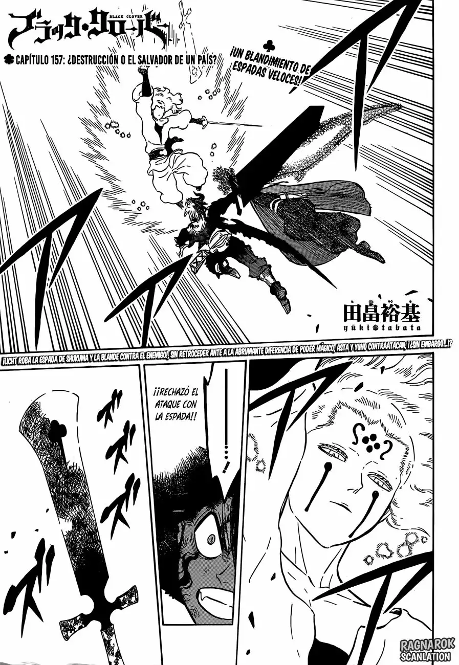 Black Clover Capítulo 157 - Page 2