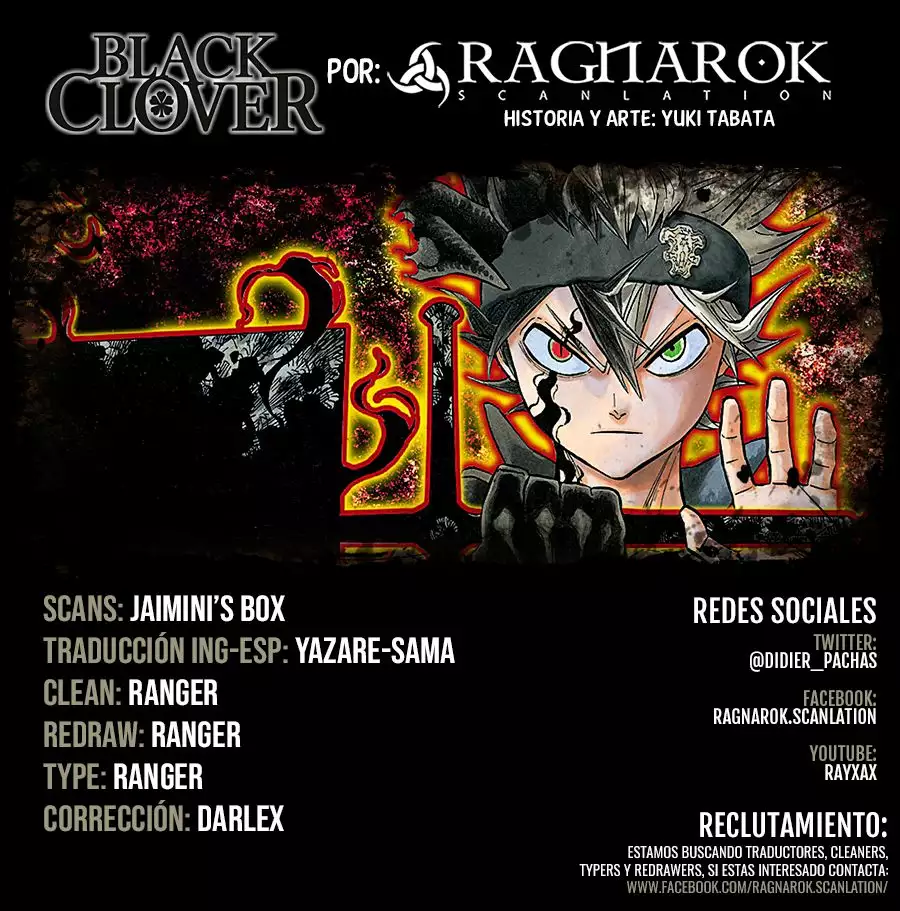 Black Clover Capítulo 159 - Page 1