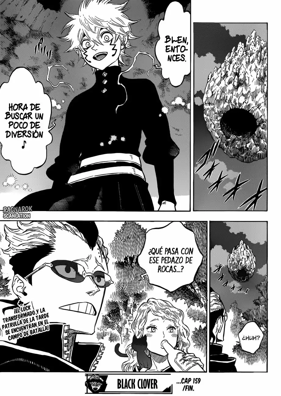 Black Clover Capítulo 159 - Page 17