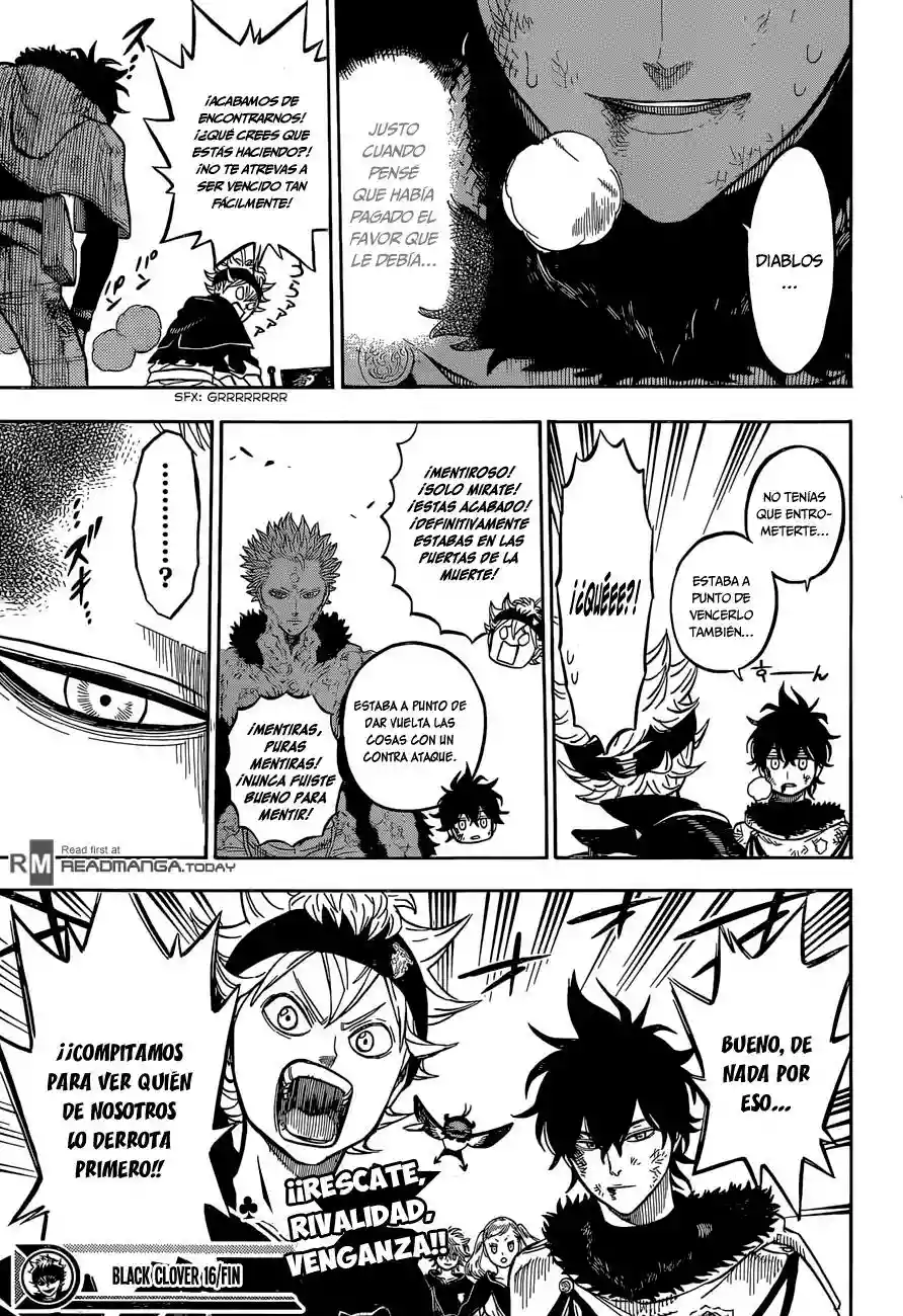 Black Clover Capítulo 16 - Page 18