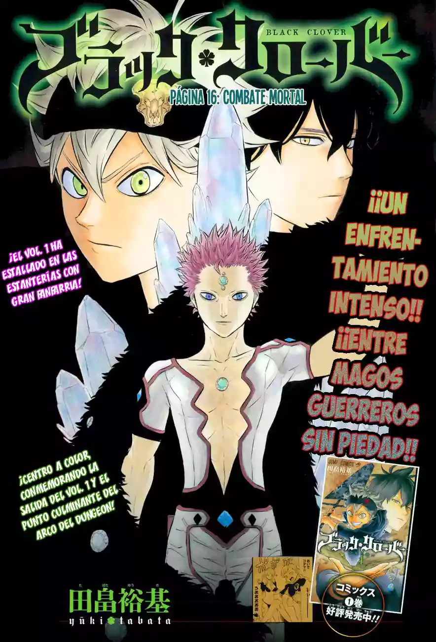 Black Clover Capítulo 16 - Page 2
