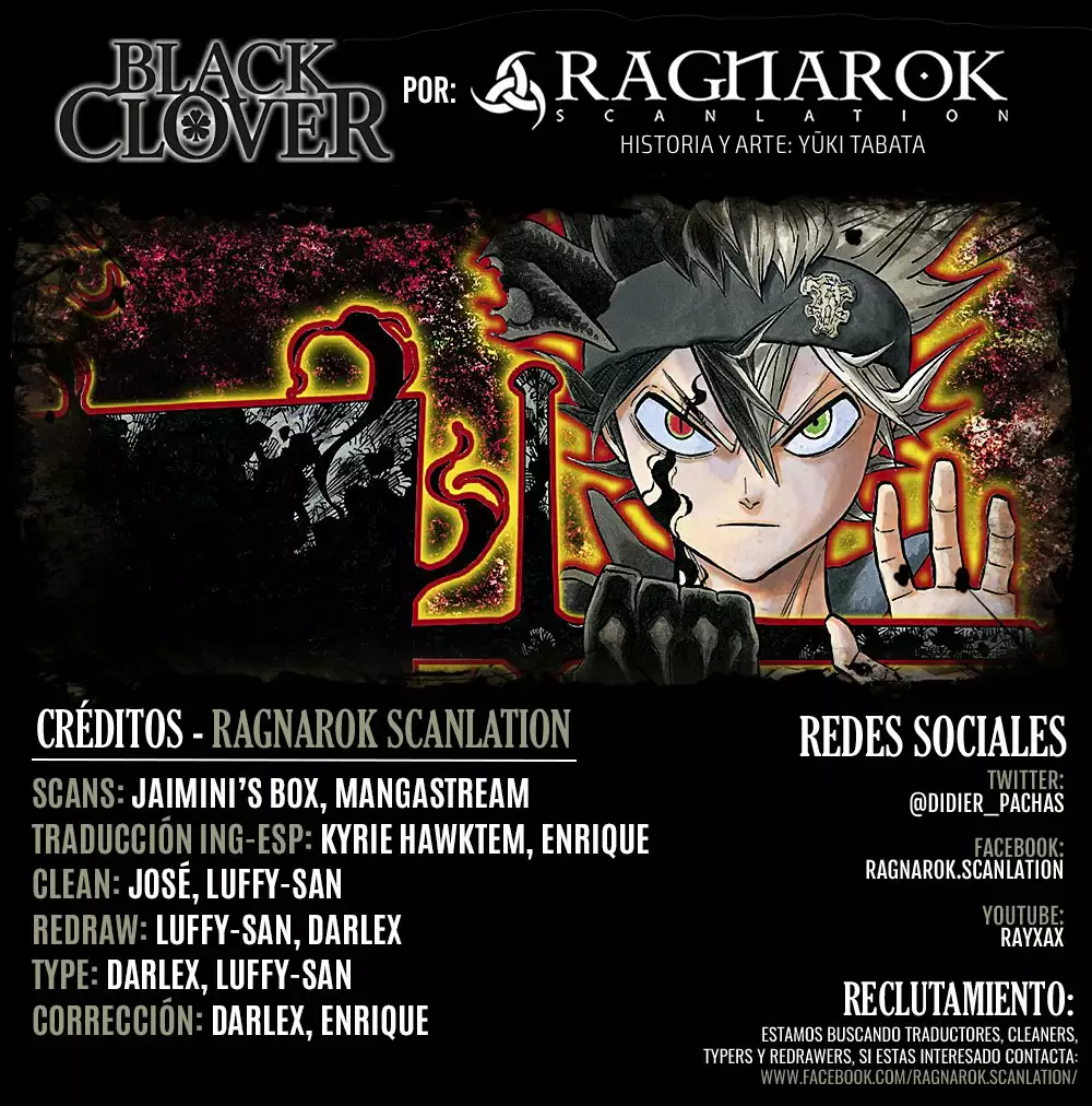 Black Clover Capítulo 165 - Page 1