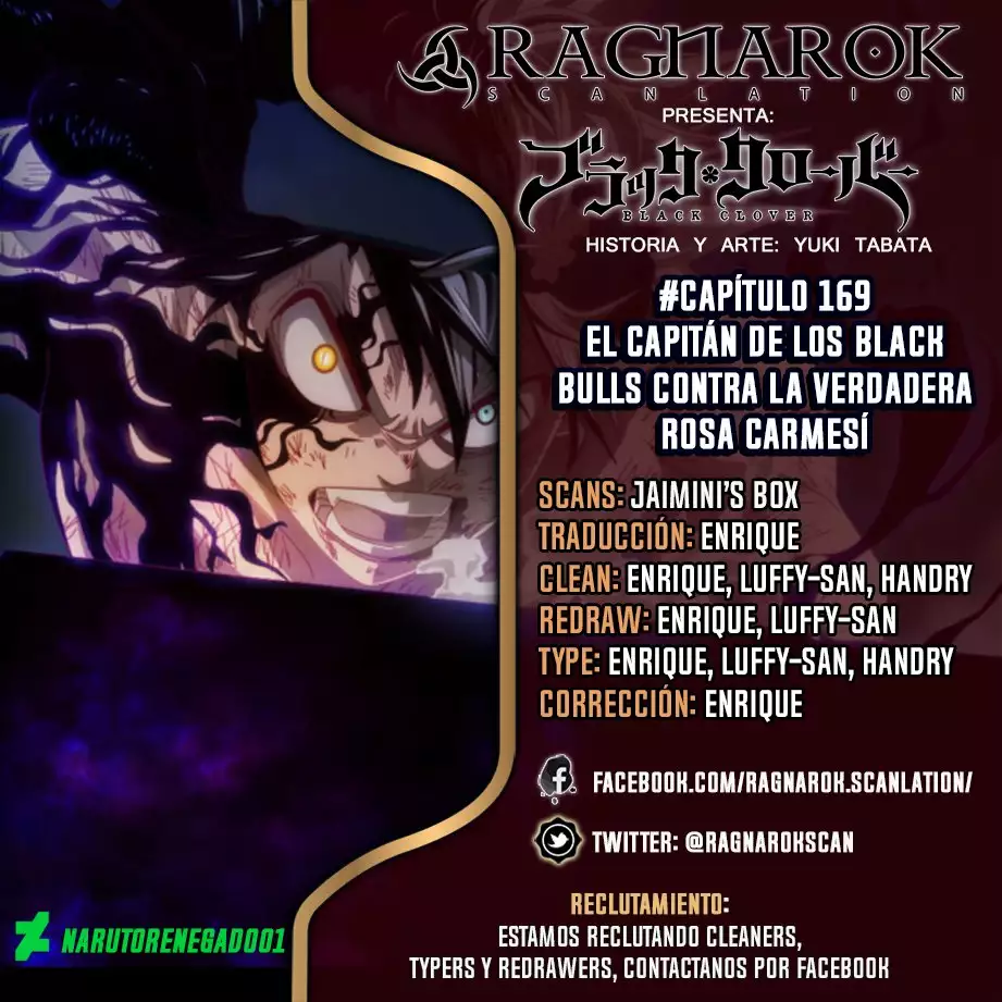 Black Clover Capítulo 169 - Page 1