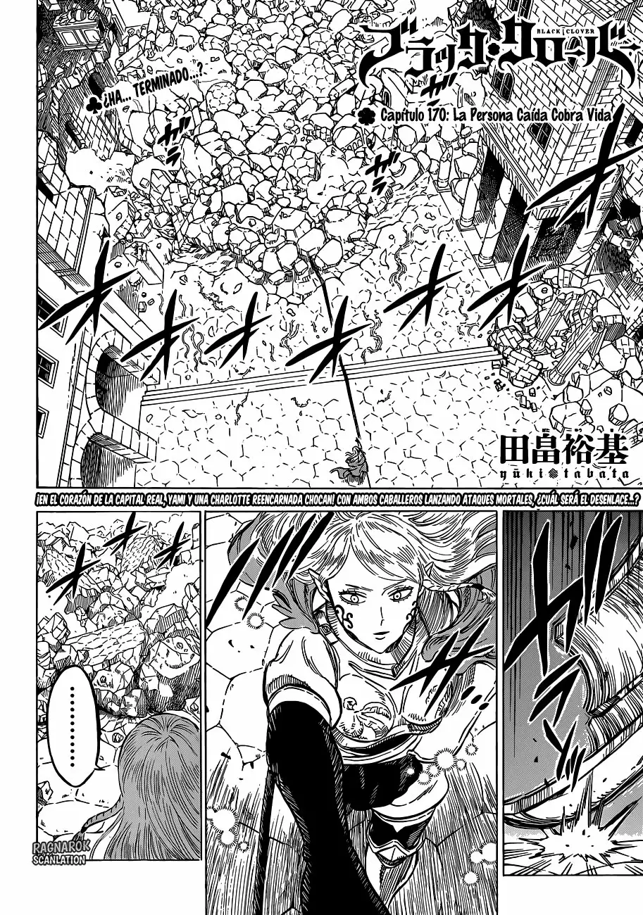 Black Clover Capítulo 170 - Page 3