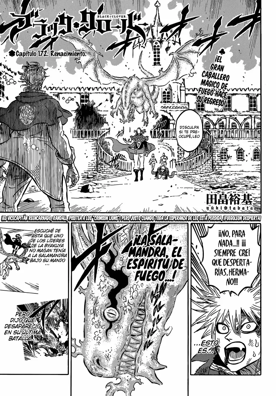 Black Clover Capítulo 172 - Page 2