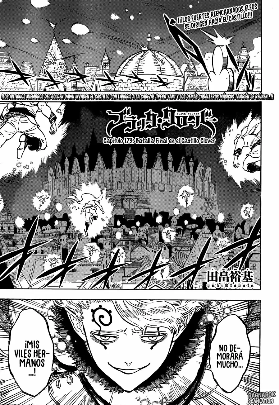 Black Clover Capítulo 173 - Page 2