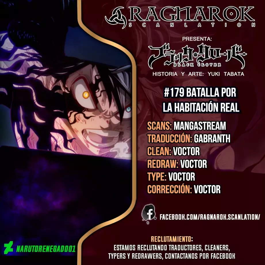 Black Clover Capítulo 179 - Page 1