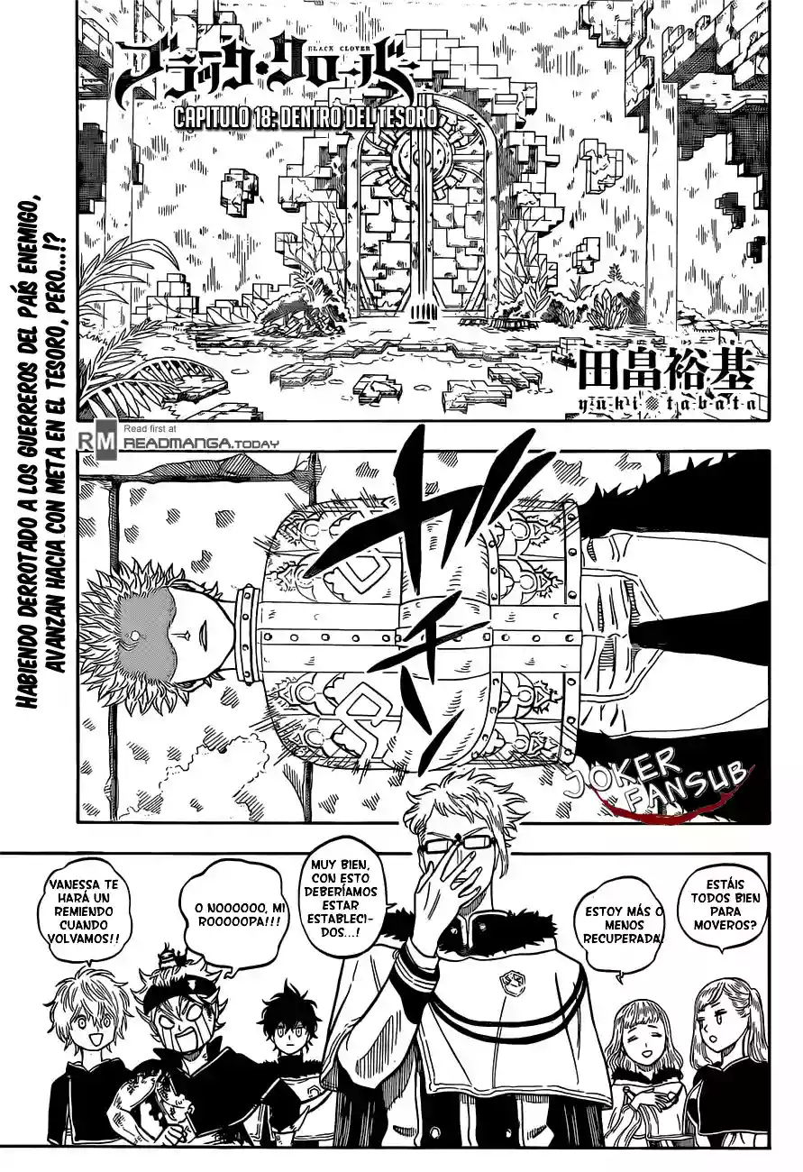Black Clover Capítulo 18 - Page 2