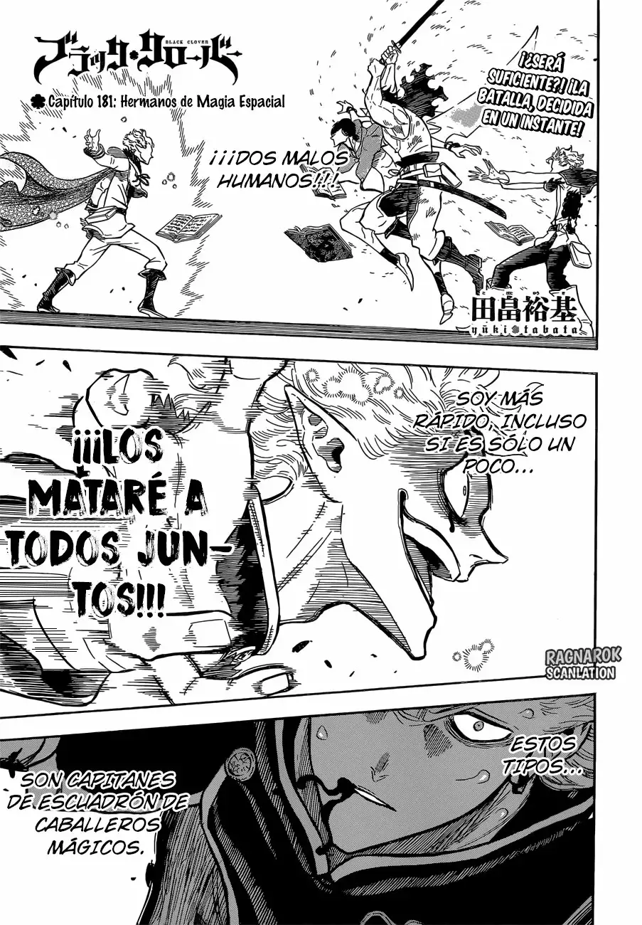 Black Clover Capítulo 181 - Page 2