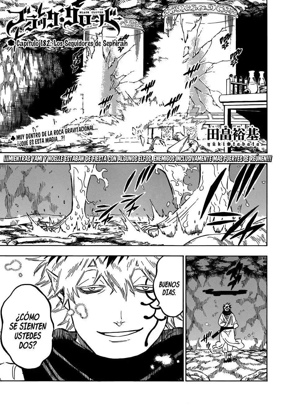 Black Clover Capítulo 182 - Page 2