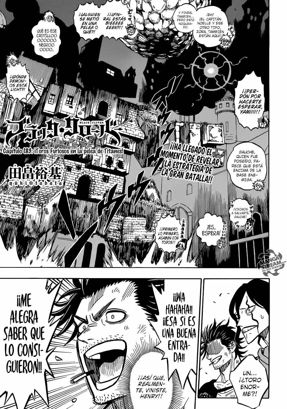 Black Clover Capítulo 183 - Page 2