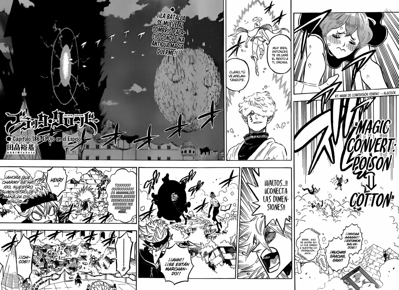 Black Clover Capítulo 186 - Page 3