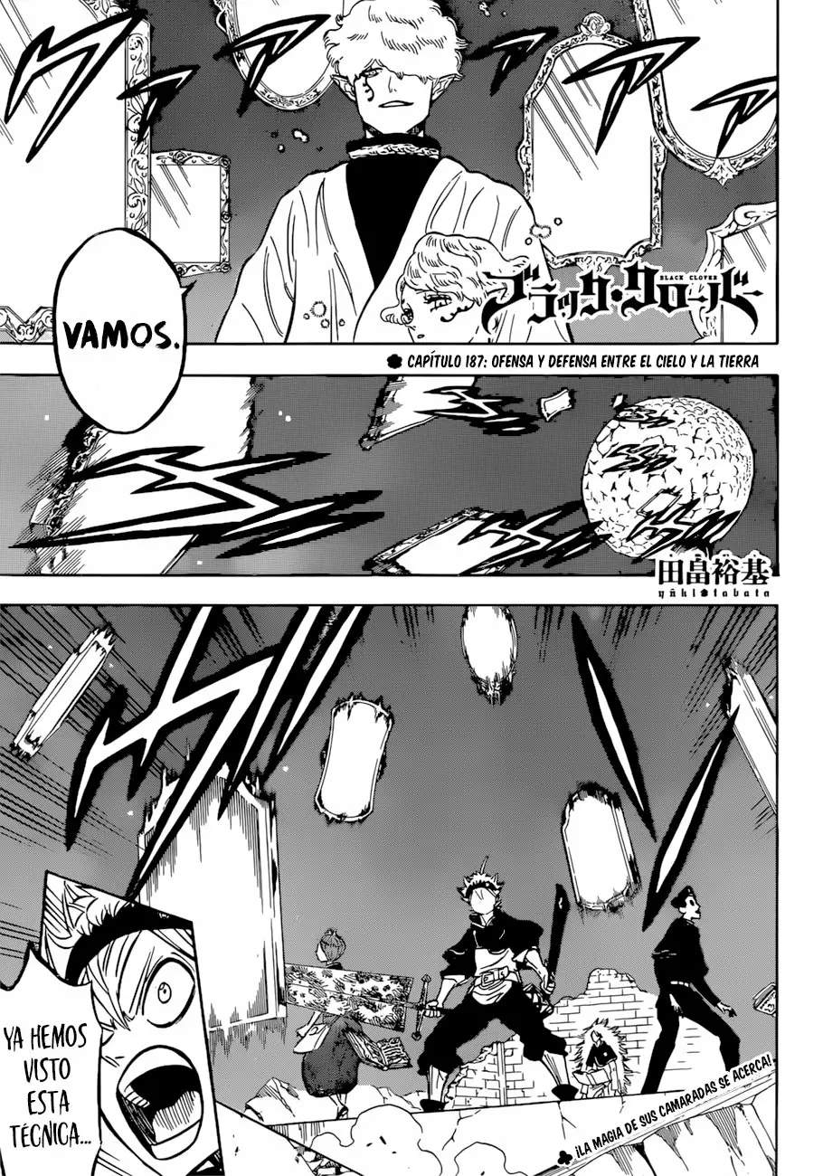 Black Clover Capítulo 187 - Page 2