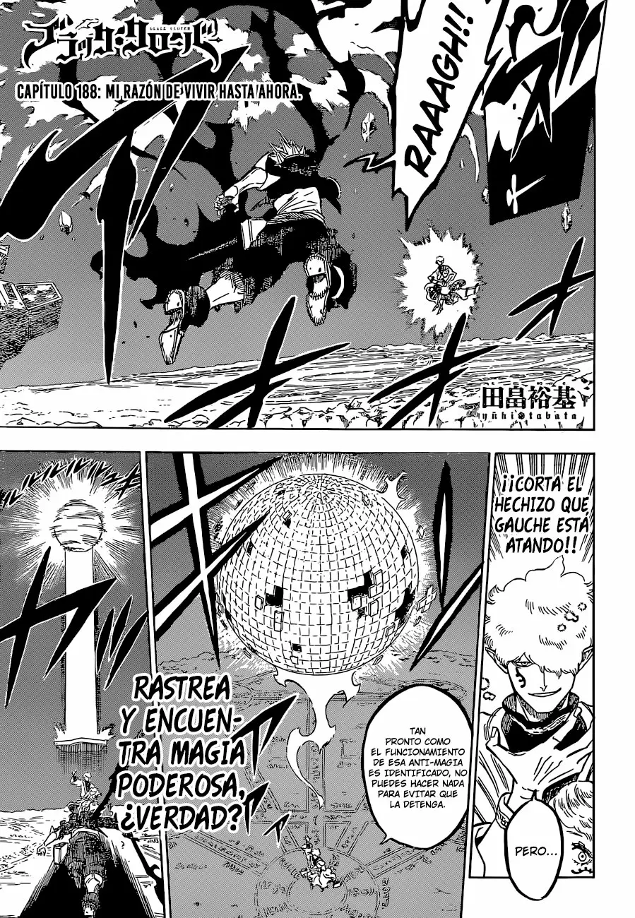 Black Clover Capítulo 188 - Page 4