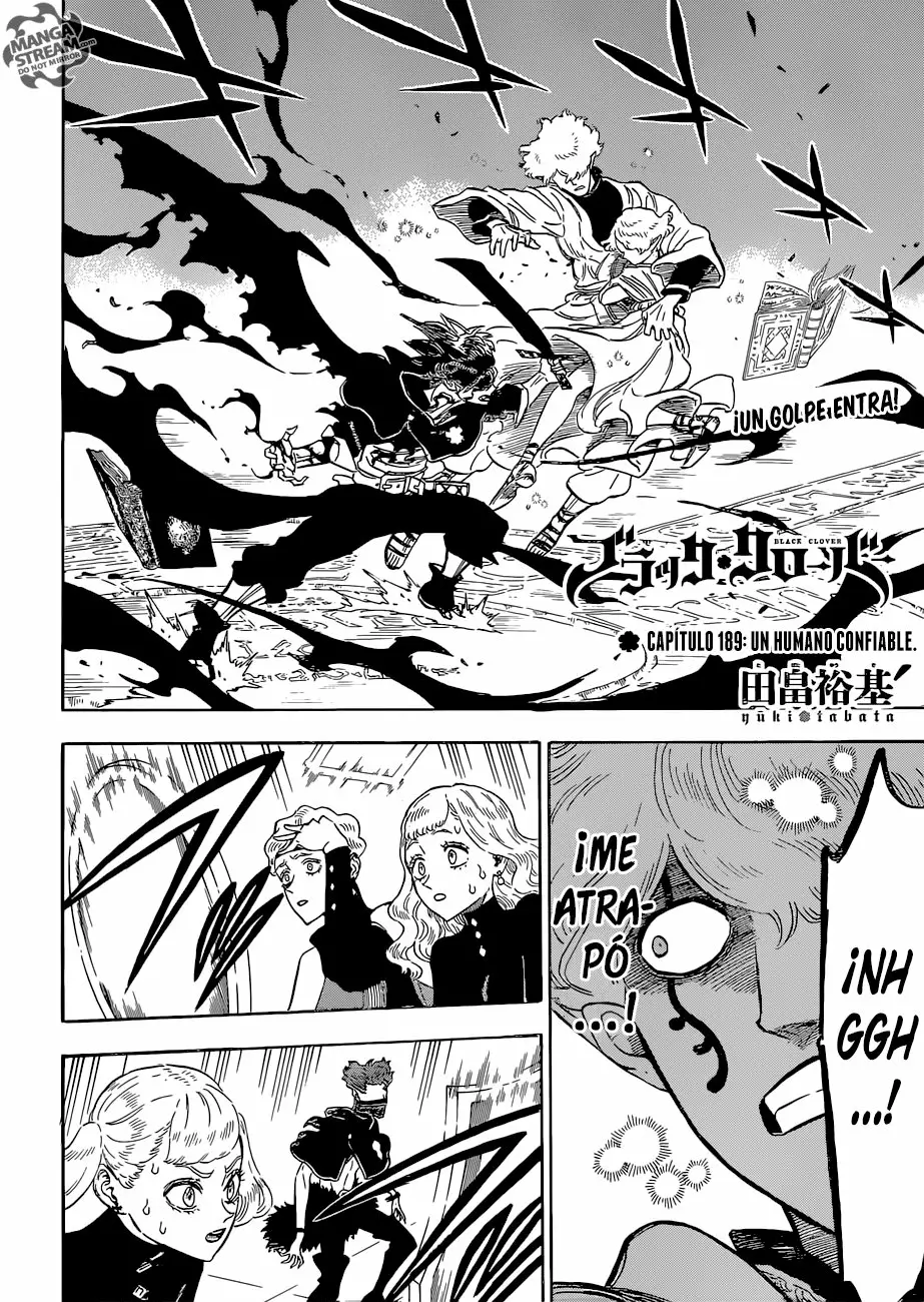 Black Clover Capítulo 189 - Page 3