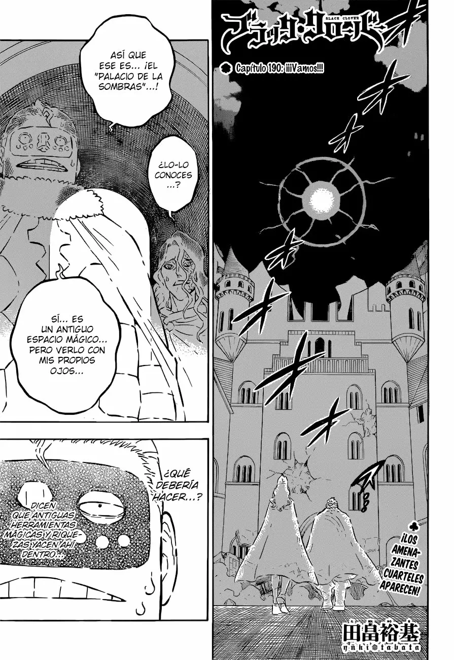Black Clover Capítulo 190 - Page 2