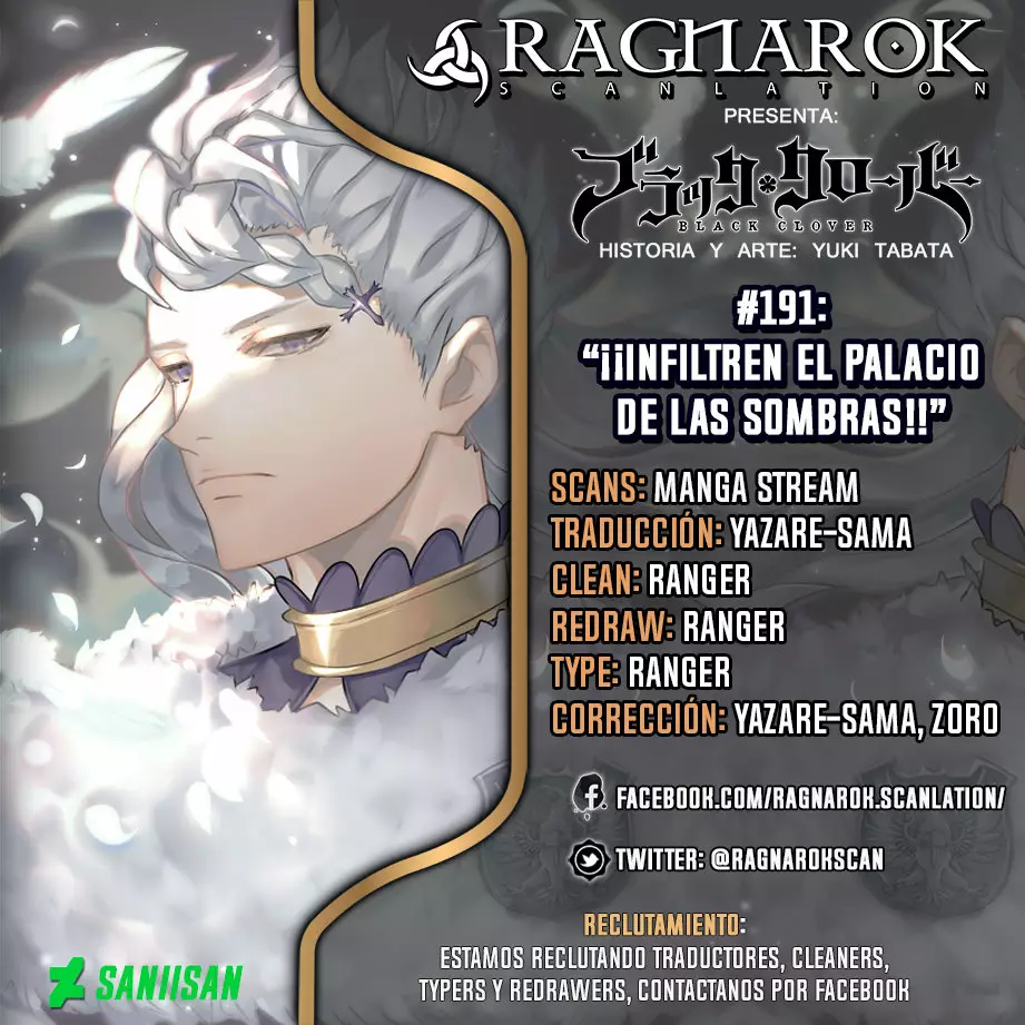 Black Clover Capítulo 191 - Page 1