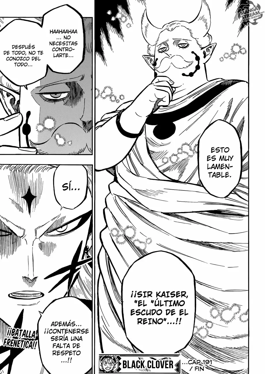Black Clover Capítulo 191 - Page 14
