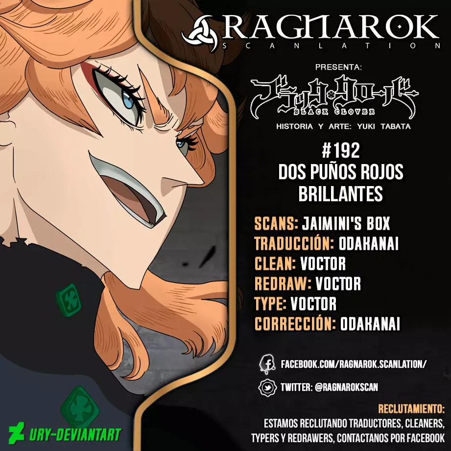 Black Clover Capítulo 192 - Page 1