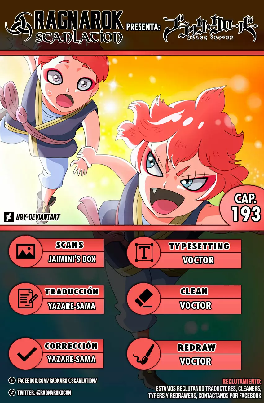 Black Clover Capítulo 193 - Page 1