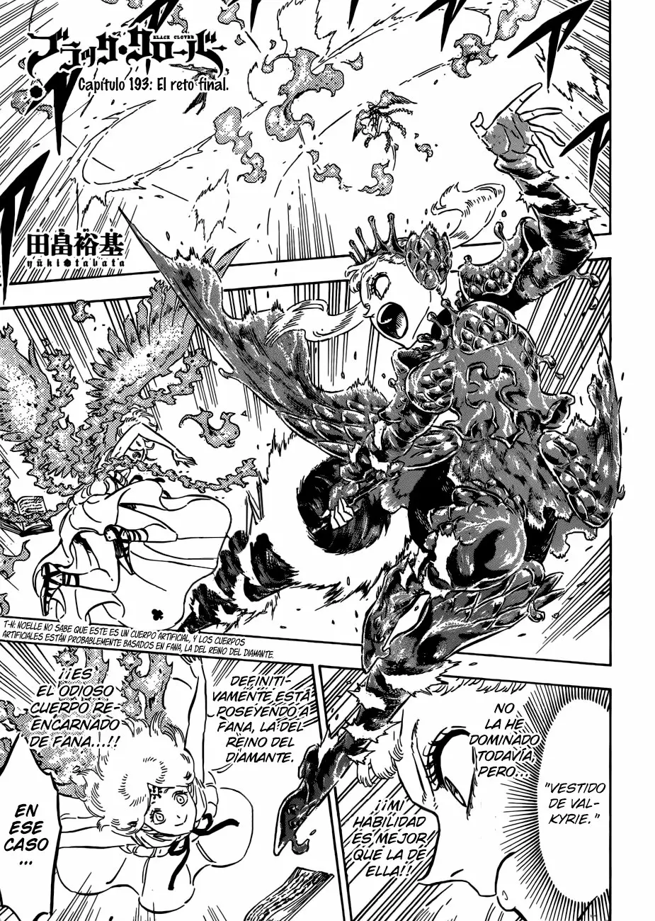 Black Clover Capítulo 193 - Page 2