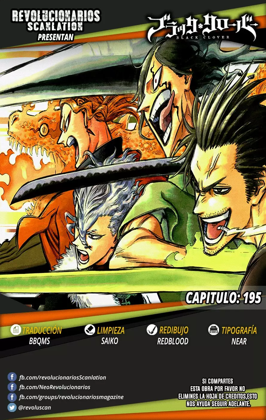 Black Clover Capítulo 195 - Page 1
