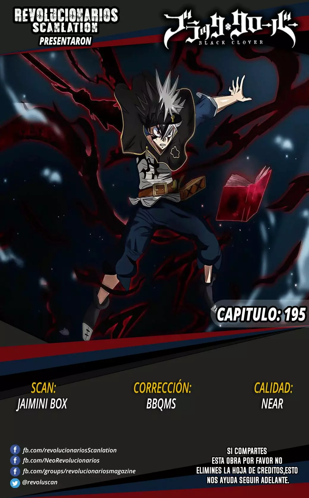 Black Clover Capítulo 195 - Page 18