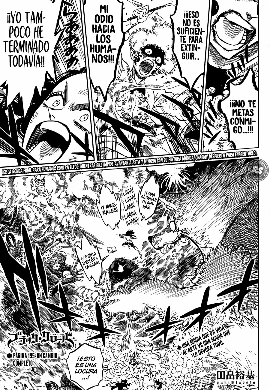 Black Clover Capítulo 195 - Page 2