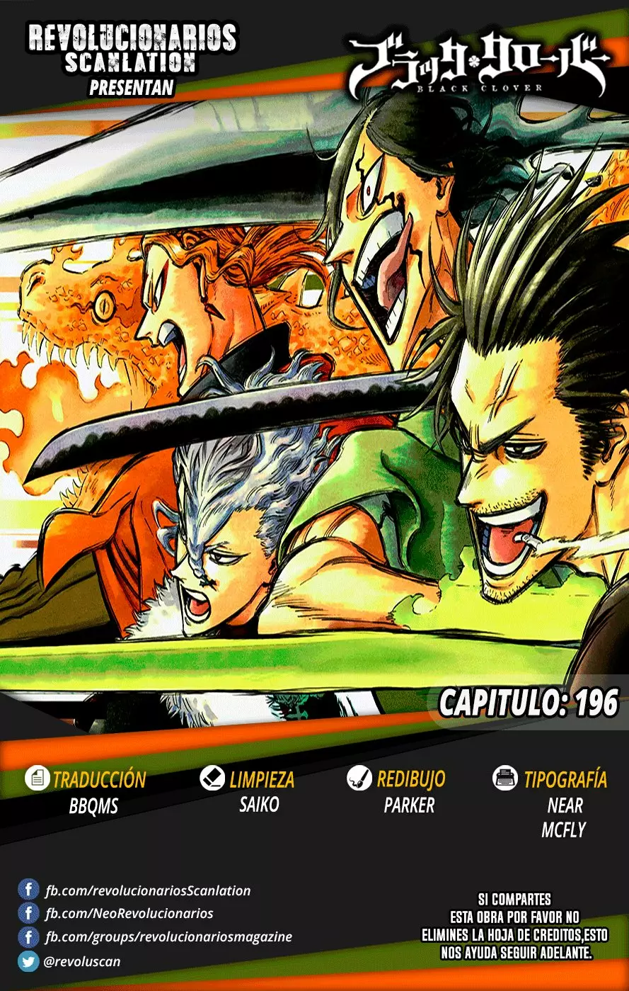 Black Clover Capítulo 196 - Page 1