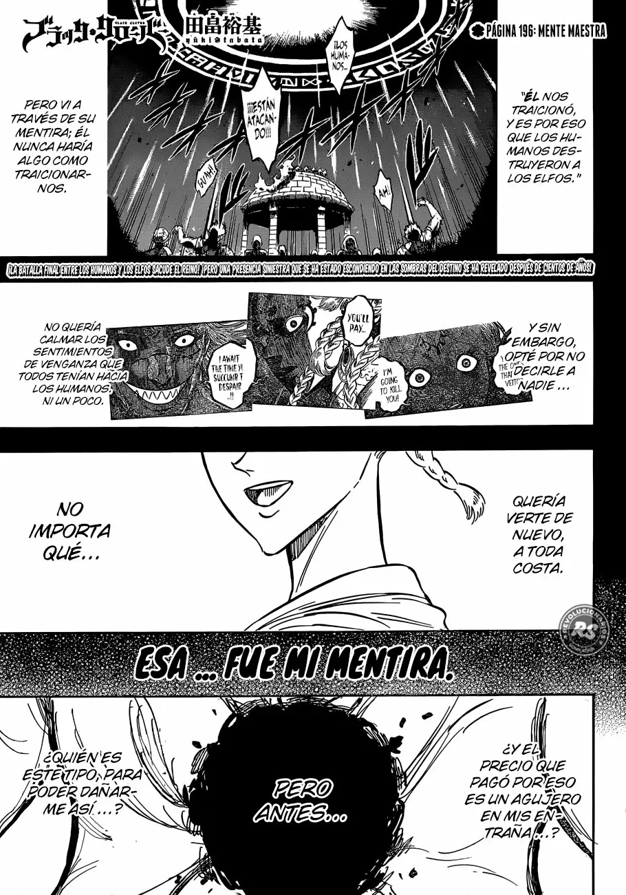 Black Clover Capítulo 196 - Page 2