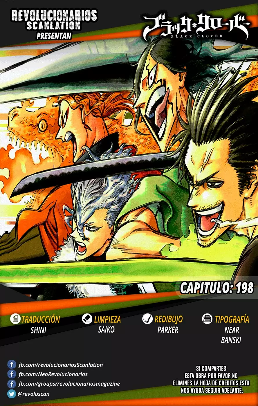 Black Clover Capítulo 198 - Page 1