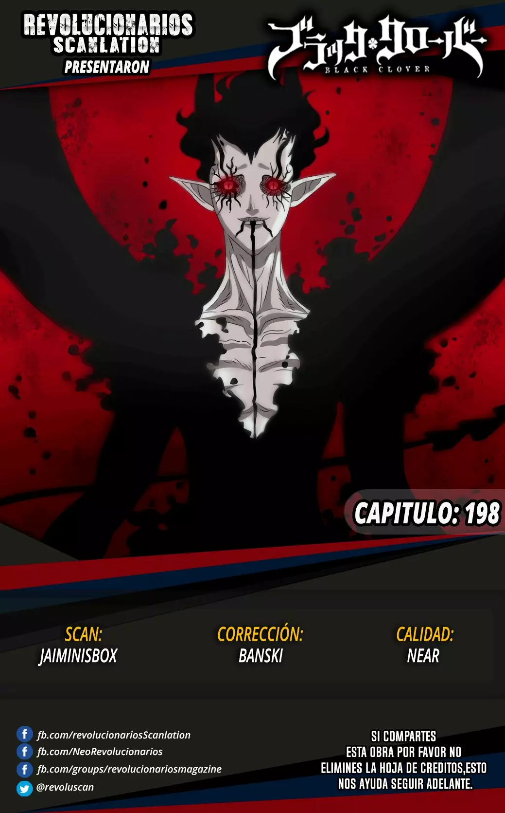 Black Clover Capítulo 198 - Page 19