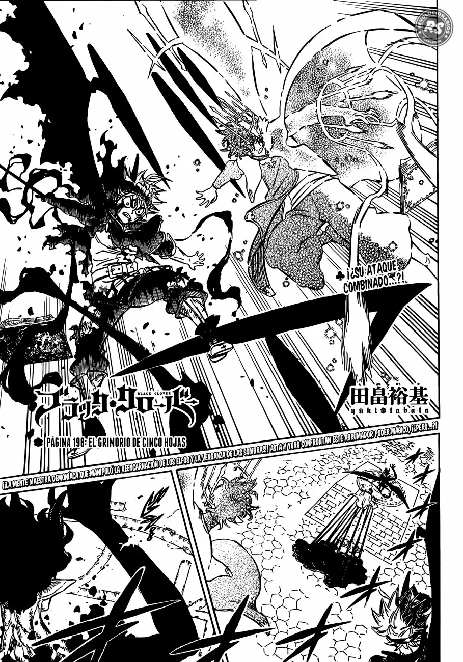 Black Clover Capítulo 198 - Page 2