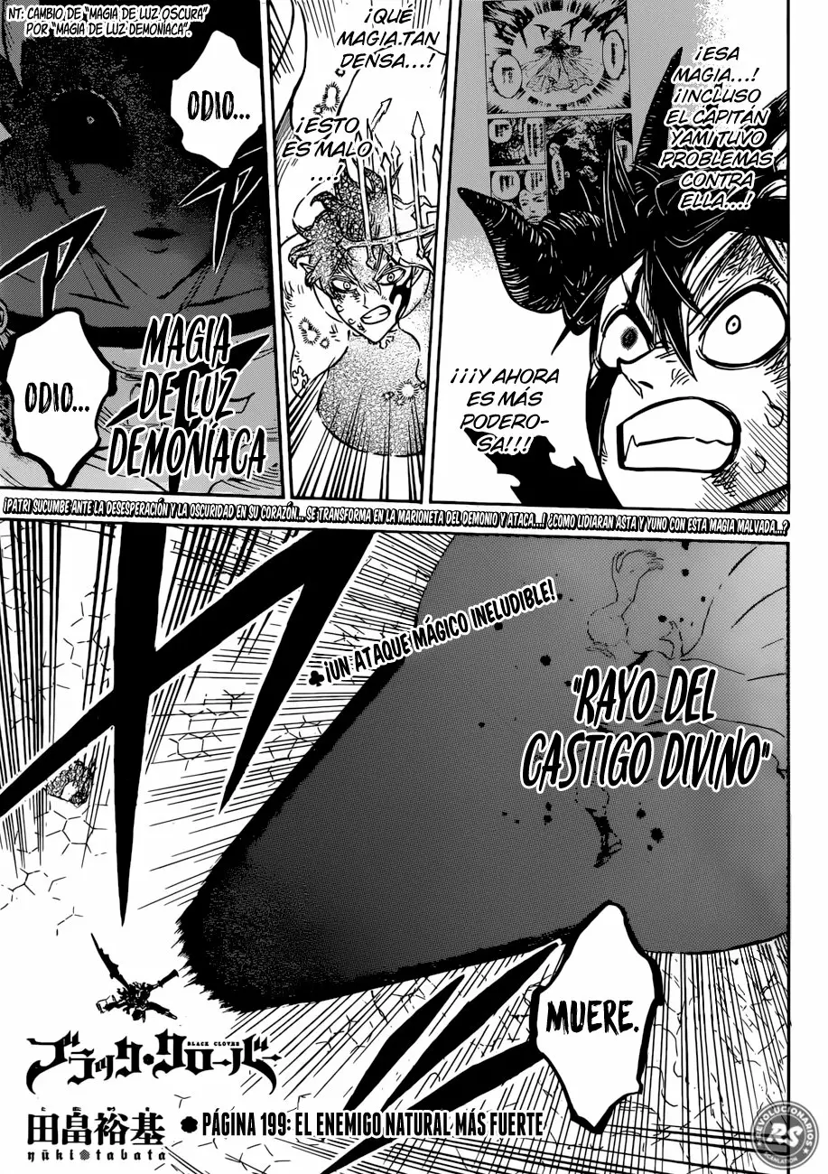 Black Clover Capítulo 199 - Page 2