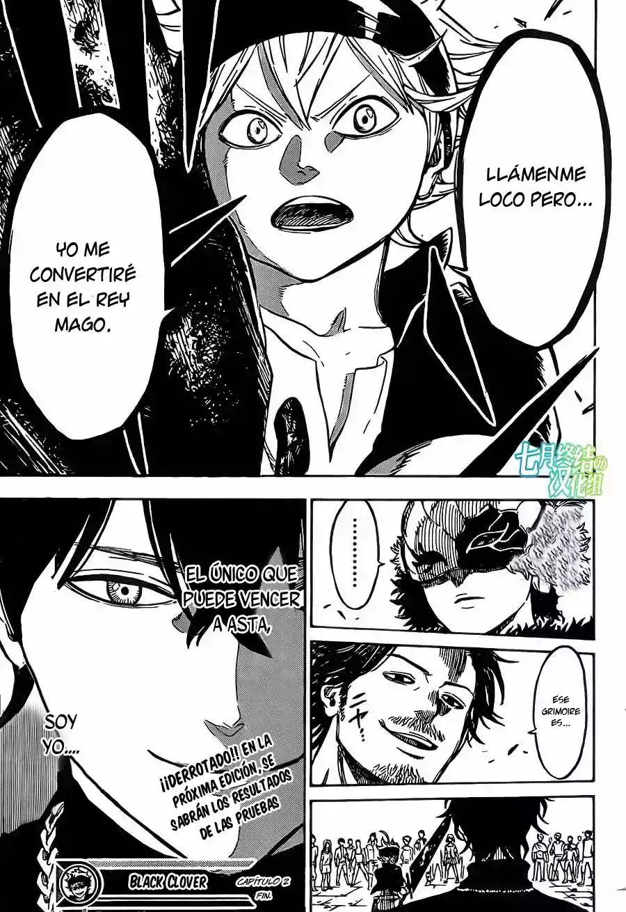 Black Clover Capítulo 2 - Page 26
