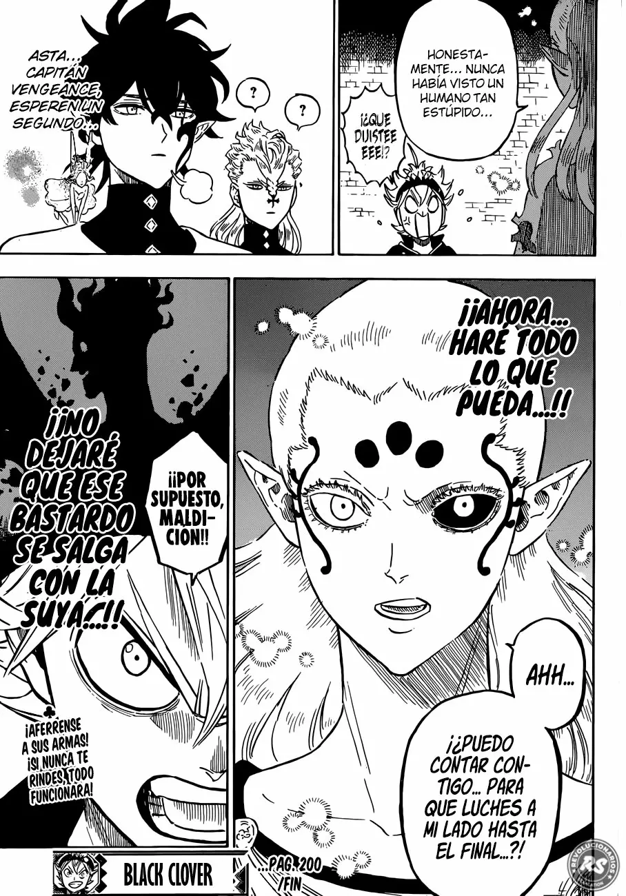Black Clover Capítulo 200 - Page 19