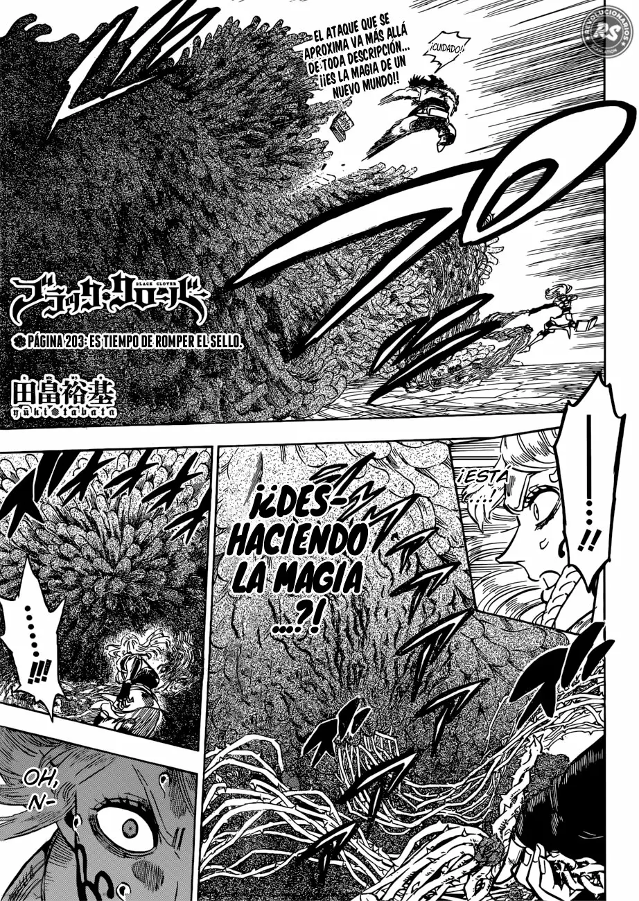 Black Clover Capítulo 203 - Page 2