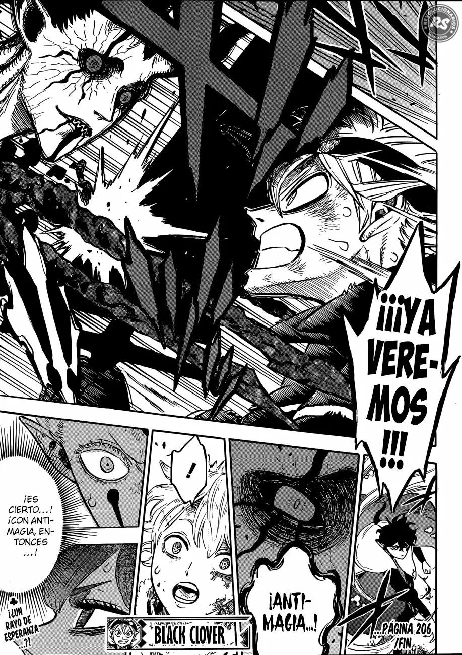 Black Clover Capítulo 206 - Page 15