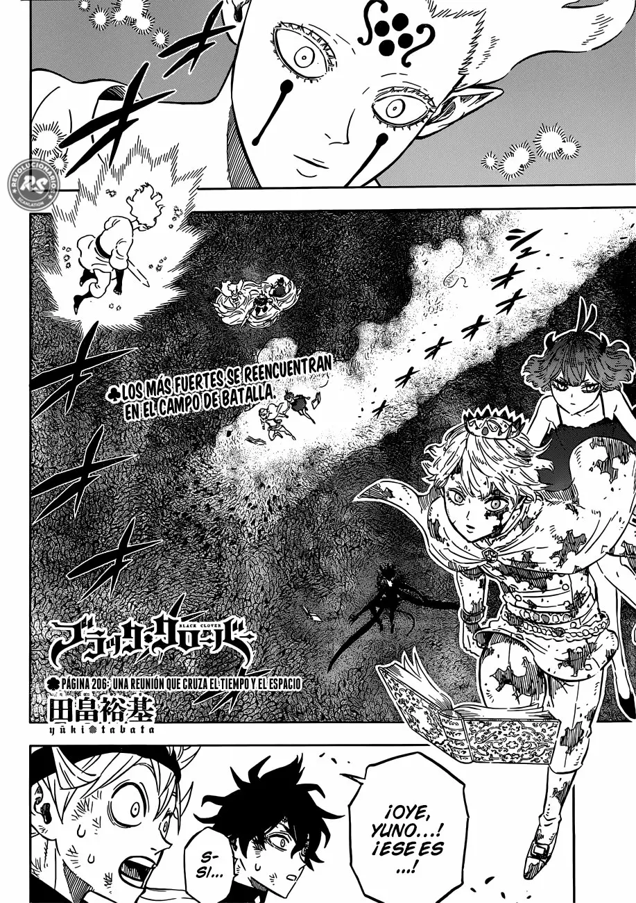 Black Clover Capítulo 206 - Page 3