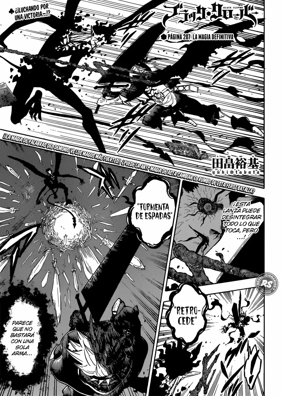 Black Clover Capítulo 207 - Page 2